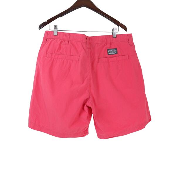 Columbia Mens 36 Washed Out Shorts 8” Inseam Salmon Pink - Picture 4 of 8